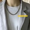 100% S925 Silver Necklace 7MM 8MM 10MM Punk 925 Silver Chains Original Certified Jewelry Gifts