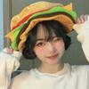 Fashionable Cute Versatile Funny Burger Hat Party Casual Personalized Hat