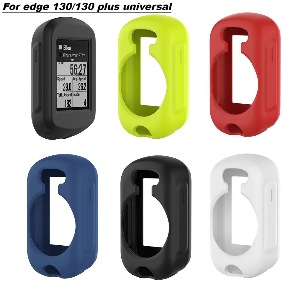 Silikondeksel til Garmin Edge 830 530 130 130 Plus deksel Skjermbeskytter til Edge 830 deksel Garmin beskyttelsestilbehør