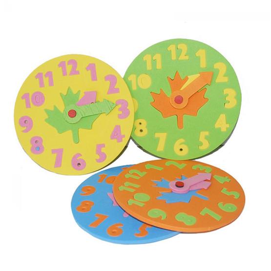 Tidlig læring Utviklingspedagogisk Leketøy Skumklokke Jigsaw Kids Puzzle Gift