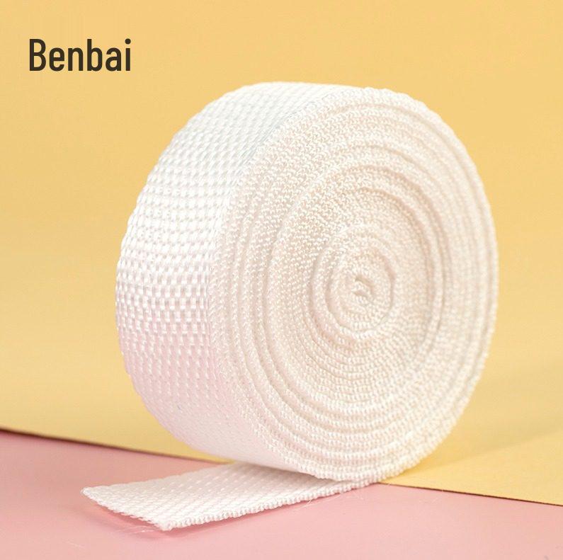 2.5 cm Colored Polypropylene & Nylon Webbing Backpack Strap | Flat Ribbon Handmade Accessories