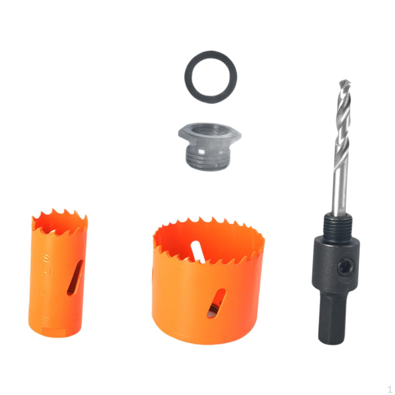 

Набор кольцевых пил для замков из дерева и оправок для ежедневного использования со сверлом Style A