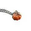 Colorful Enamel Pumpkin Charm Halloween Necklace