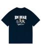 BEMIGHTY Baseball Team Oversized Short Sleeve T-Shirt [White]