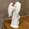 Guarder Angel Figurines Resin Wing Angel Statue Table Ornament Praying Angel Sculpture Housewarming Gift Home Decors