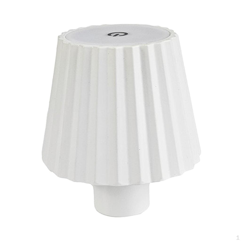 Zeitgenössische Nachttischlampe mit einstellbarer Helligkeit für Homeoffice