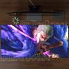 Anime Mouse Pad Roronoa Zoro One Piece Computer HD printing Gaming Mousepad PC Keyboard Carpet Non-Slip Office esports Desk Mat