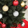 Slim Christmas Tree 195 cm Tall Space-Saving with 390 Branches with Steel Base for Indoors, Green