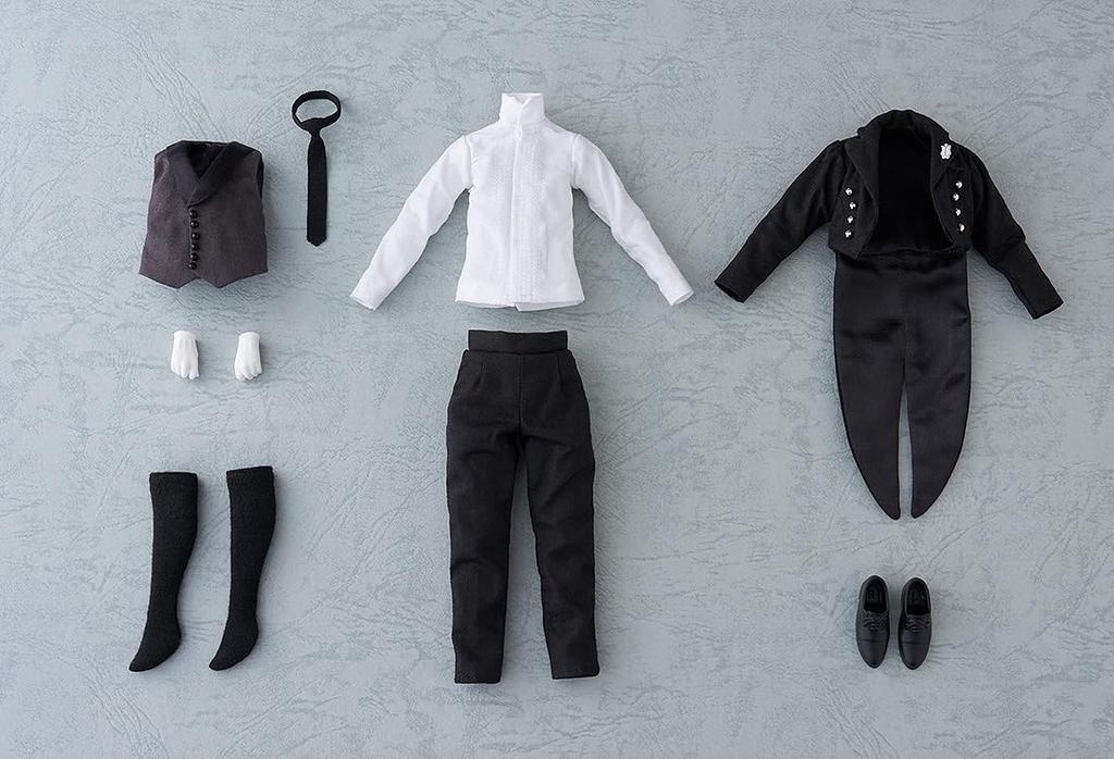 Harmonia Bloom Black Butler Sebastian Michaelis and Plastic Action Figure Non-scale Cloth, Magnet, Pre-painted