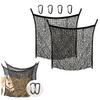 Large Capacity Horse Stover Net Set Of 2 Strong Feeding Bags For Farm Animals With Safety Eating Design for Barns