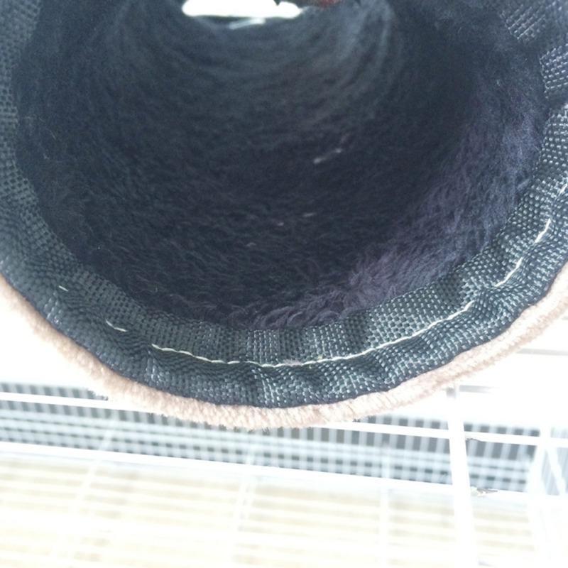 Tunnel Hamster Hammock for Small Animals, Tunnel Tube Rat Ferret Toy