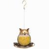 Bird Feeder Outdoors Iron Cat Shape Food Holder Cute Gift Garden Yard Decoration