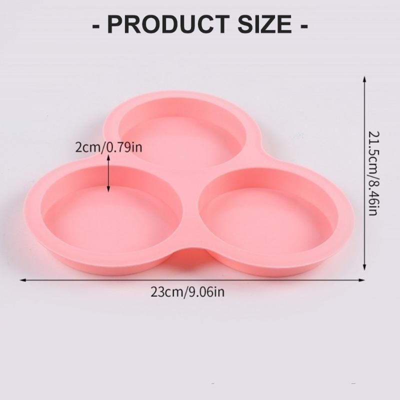 Food Grade Silicone Round Cake Pan Oven Safe Baking Dish Perfect For Cakes Jellies Puddings Dessert Bakeware