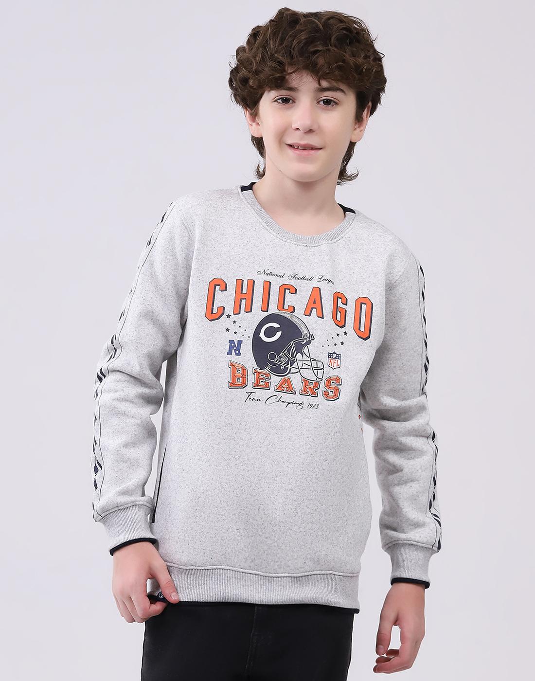 

Monte Carlo Boys Round Neck Full Sleeves Sweatshirt 11-12 Years сірий