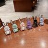 Mobile Phone Stand Trolley Rabbit Carrying Cartoon Self-adhesive Strong Adorable Capacity Electroplated Ring Finger Mobile Phone