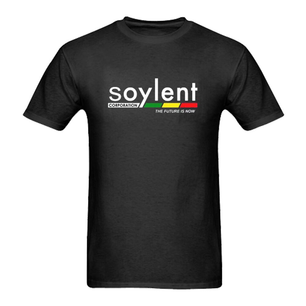 Soylent Green Corporation Logo Mens Black T-Shirt XXL