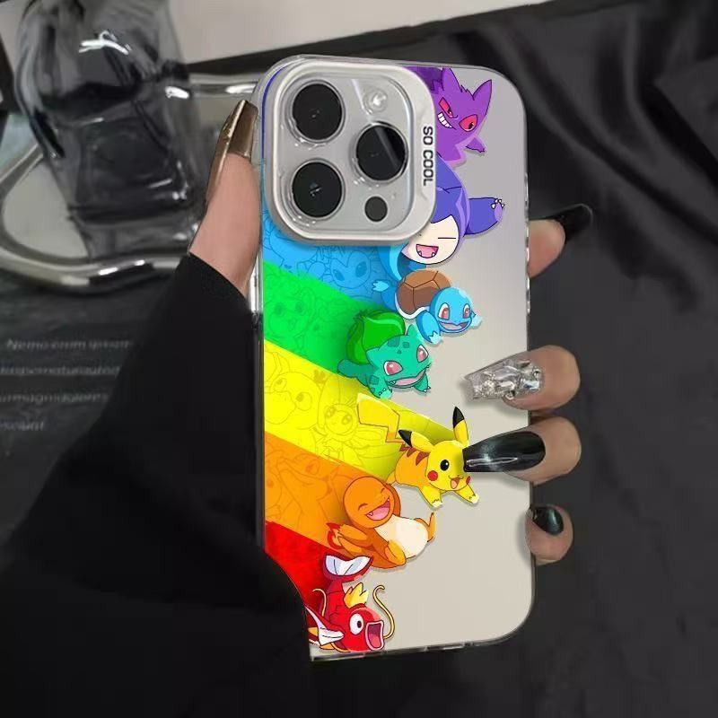 Pokémon for iphone16pro mobile phone case Apple 15promax Europe and America 14pro cartoon 13 cute 12