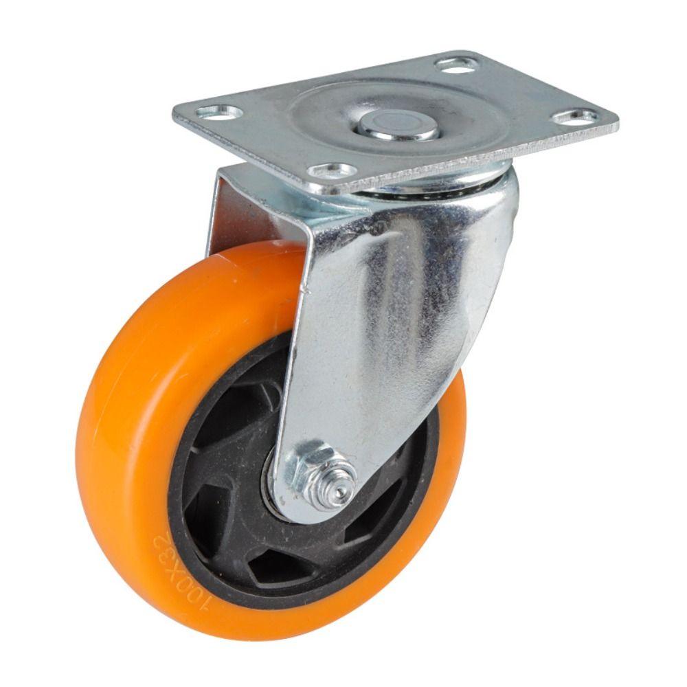 Blackheart Orange Face Swivel Casters 3" / 4" /5'' Wheel Industrial Wheels Industrial