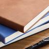 B5 Soft Leather Student Subject Notebook, Work Meeting Record Book, Business Notepad, Drawing Book, Mind Map, Grid/lined Blank Pages