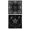Moon Flower Star Astrology Tablecloth Tarots Divinations Tablecloth Altars Cloth Divinations Board Game Accessories