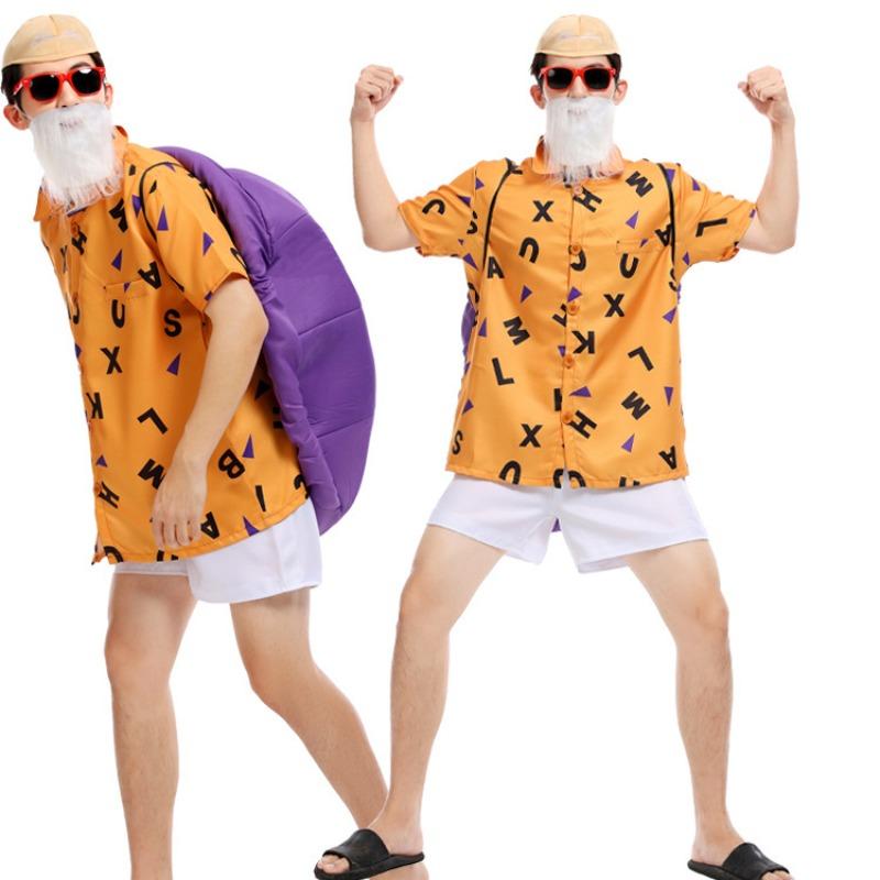 Halloween costume animated Dragon Ball Goku Turtle Immortal Bick, cosplay stage costume