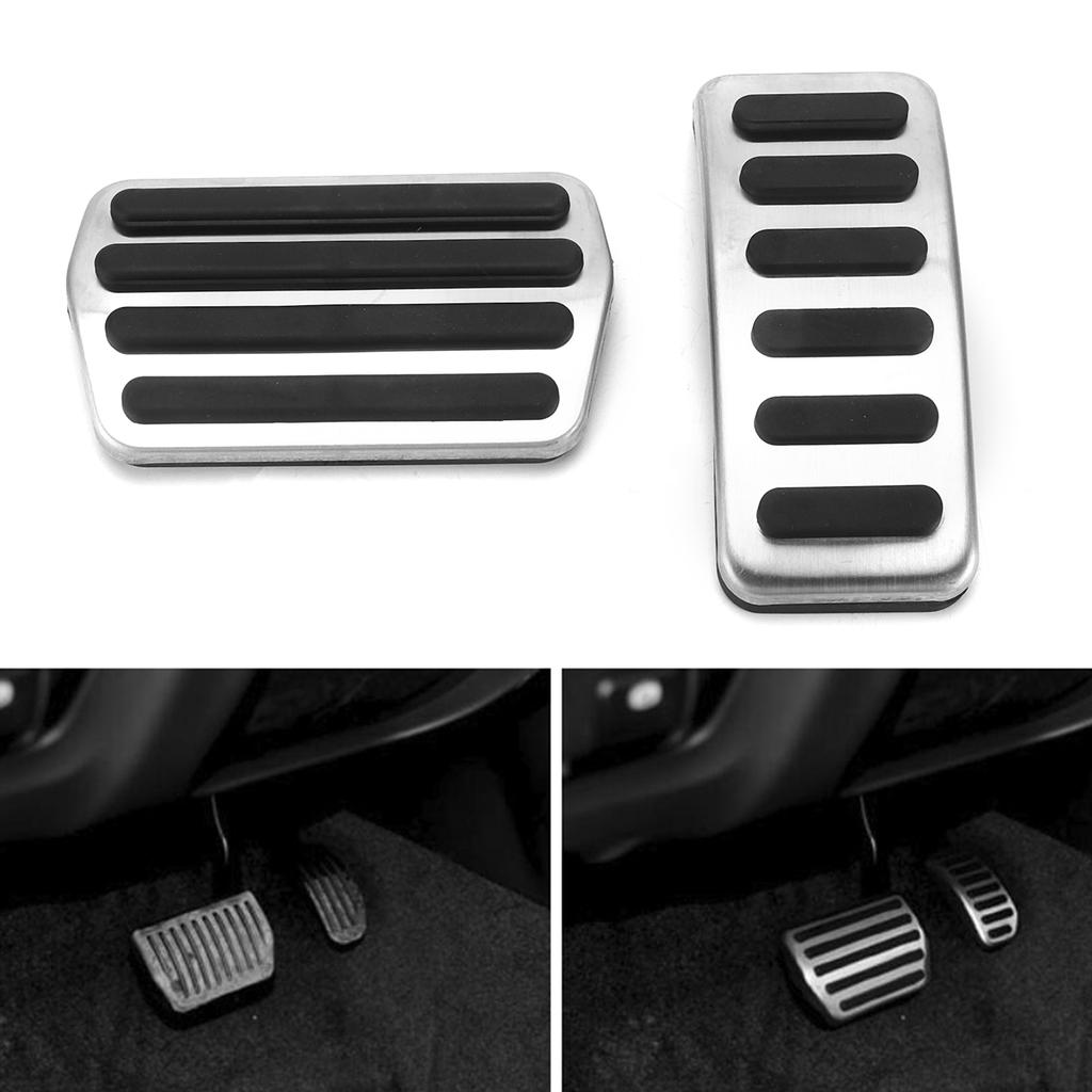 AT Car Accelerator Pedal Brake Clutch Footrest Nonslip Replacement for XC40 2018‑2021