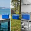 60-Liter Insulated Cooler Box Wipe-Clean for Outdoor Events, Fishing, Fishermen