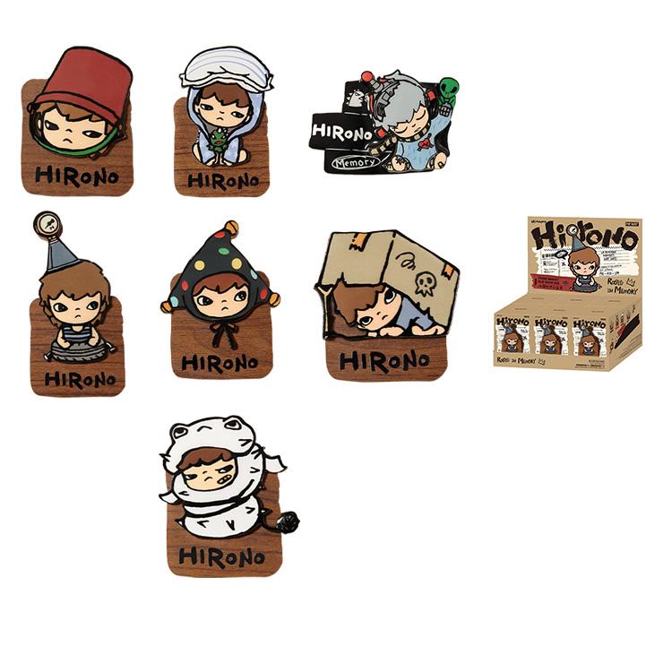 New POP MART POP MART Hirono Echo Series Pieces Of Memory Fridge Magnet Clip PPMT-2504-0003