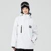 Jaquetas de esqui para homens e mulheres ao ar livre à prova de vento impermeável snowboard jaqueta respirável quente multi-bolsos jaqueta de esqui unissex capuz casaco de neve
