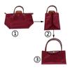 Women's Nylon Folding Shoulder Bag: Waterproof, Versatile for Gym, Sports, Shopping, and Storage