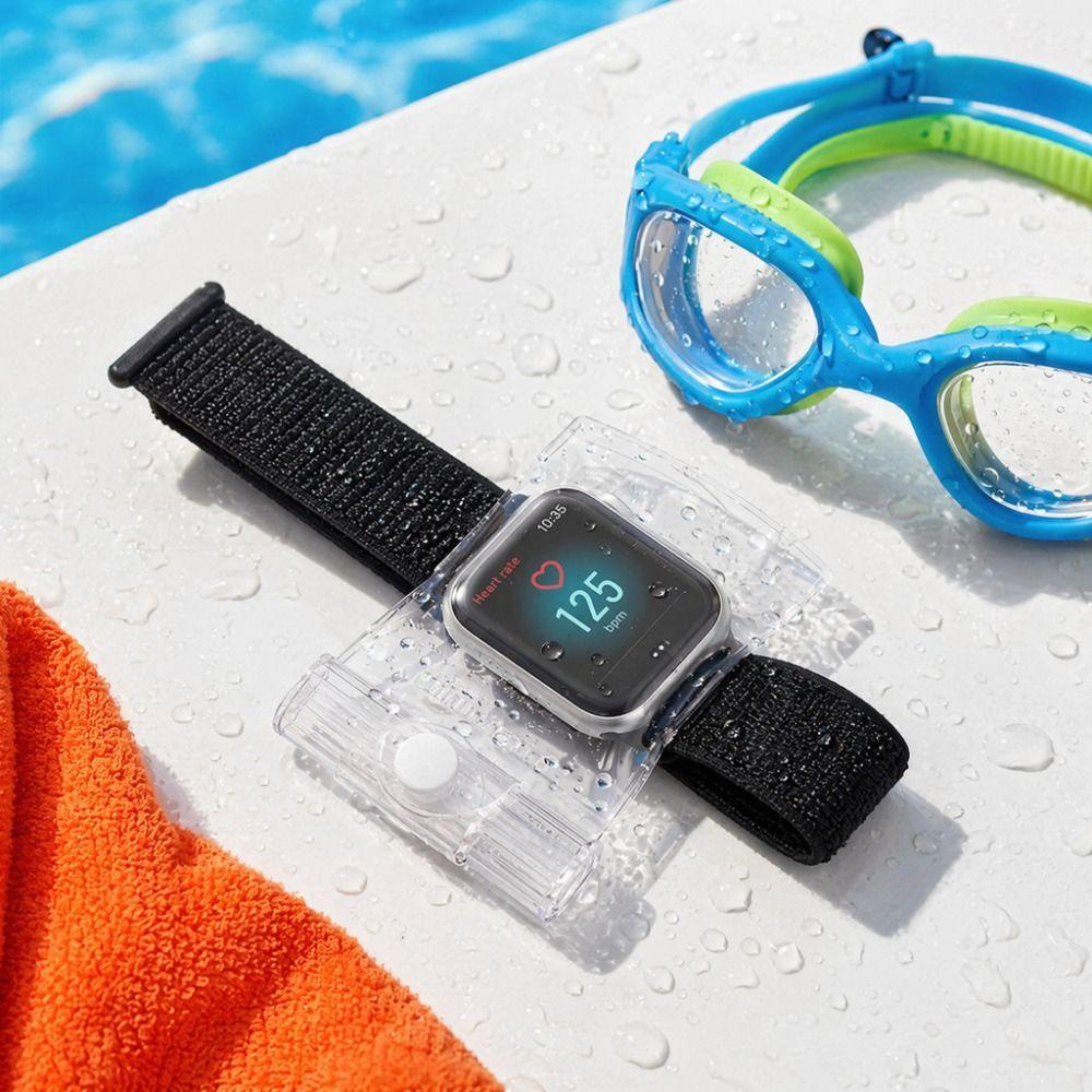 IPX8 Waterproof Swim Smartwatch Protector Portable Underwater Watch Cover Drifting