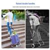 TANCHUAN Portable Foldable Shopping & Utility Cart
