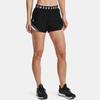 Under Armour Play Up 3.0 Tri Color Logo Training Shorts Women Shorts Black 1360940-001
