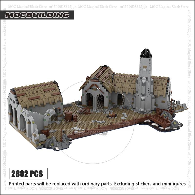 UCS Rings Collections Middle Earth Lord Moc Building Blocks Scene Technology Bricks Kits Display Model Construction Xmas Toys