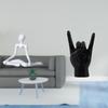 Creative Thinker Hand Gesture Sculpture Unique Abstract Figurine for Bedroom Entrance Apartment
