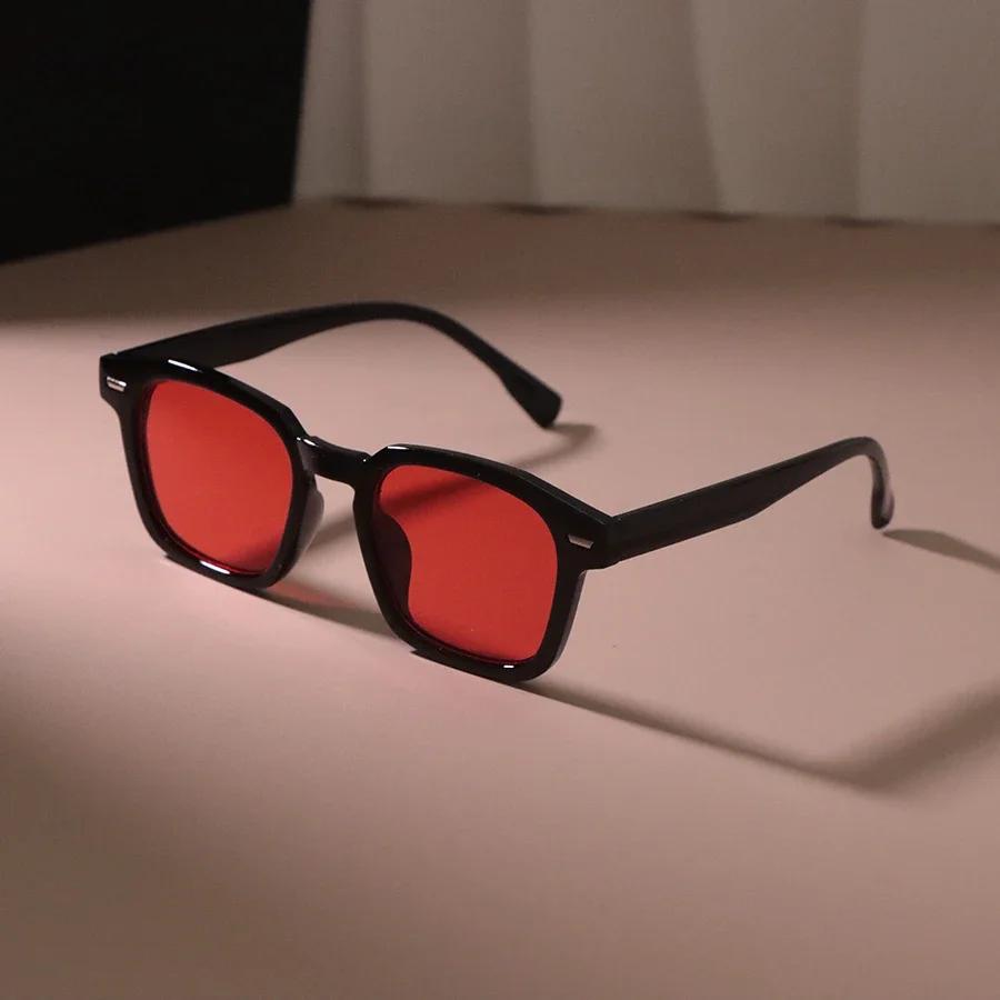 

Retro Square Casual Sunglasses Men Women Brand Designer Classic Shades Vintage Sun Glasses Male Other