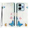 Luxury Flip Leather Case For Xiaomi Poco M6 Plus Flip Cover on For Xiomi Mi PocoM6 4G M 6 Pro 5G Wallet Bags Flower Cases Etui