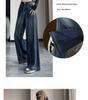 Retro High Waist Wide Leg Jeans - Women's Trendy Loose Floor-length Pants