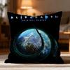 Popular A-AAlien Earth Cushion Cover Soft Washable Pillow Case Multi-Scene for Couch Bed Travel Office Use