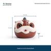 Zisha Purple Clay Wealth Lion Tea Pet