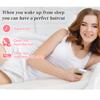New 4set Heatless Curling Rod Plush Head Hair Curler Wave Form Curl Rod Sponge Curling Bouncy Curling Hair Hair Rollers