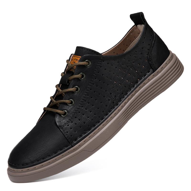 Fashion Leather Shoes Casual Business Shoes for Men Dress Tenis De Hombre Moccasins Mokasin Tenis Caballero Designer
