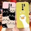 Pentru Xiaomi Redmi 9 Carcasă Telefon Drăguță cu Desene Animate cu Animale Pentru Redmi 9 Prime Redmi9 Versiune China Culoare Bomboană Silicon Moale TPU Capac Spate