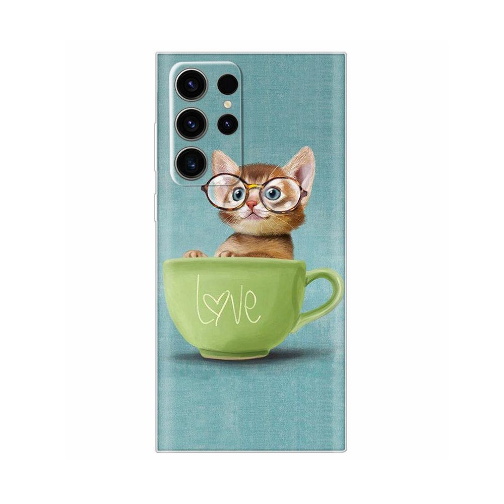 S24Ultra Phone Case for Samsung Galaxy S24 Ultra Soft Clear TPU Cases for Galaxy S24 S 24 S24 Plus S24+ Capa Shockproof Cover