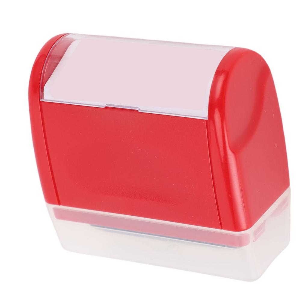 ID Protector Ink Roller Stamp Portable ID Confidential Security Roller with 3Pcs Refill Inks for Invoices Authorization