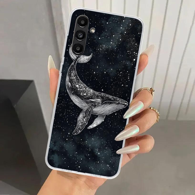 Humpback Whale Sea Giant Phone Case for Samsung Galaxy A17 A16 A37 A26 A36 A57 A56 A15 A25 A35 A55 A14 A24 A34 A54 A13 A23 A33 A