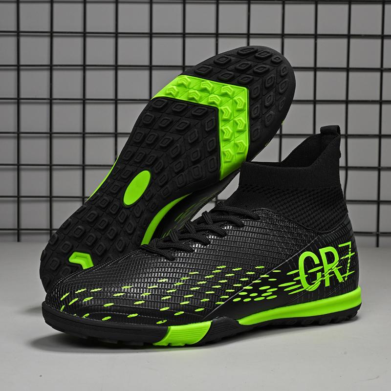 Professional Original Society Football Boot Non-slip Field Turf Training Five-a-side Soccer Shoes Teen Football Tournament Shoes