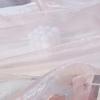 1PC Lightweight Artistic Breathability Beautiful Atmosphere Transparent Holiday Decorations Organza Fabric Romantic 1Mx150CM