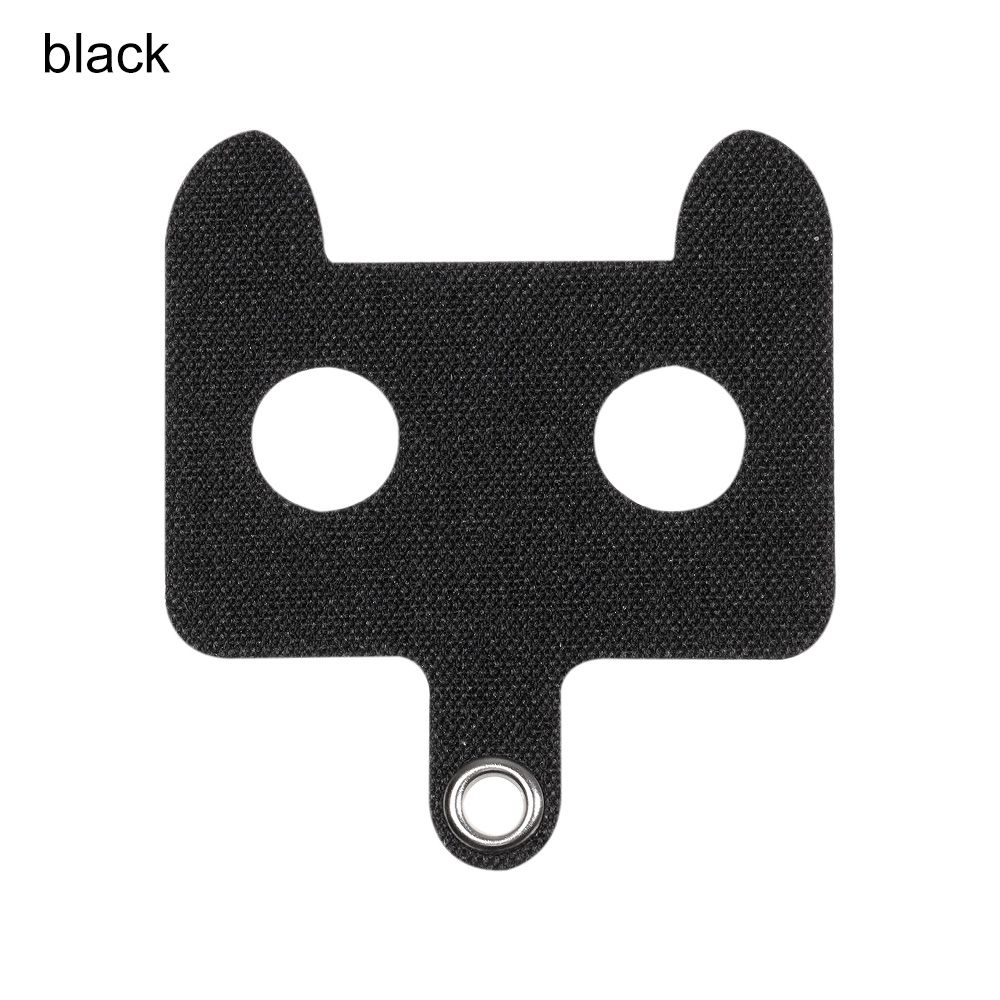 

DIY Phone Safety Tether Gasket Nylon Strap Mobile Phone Lanyard Patch Neck Cord чорний