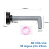 Ibc Tank Adapter Valve Fittings S60*6 Coarse Thread To 1/2 3/4 1" Water Tank Connectors Garden Hose Faucet Accessories